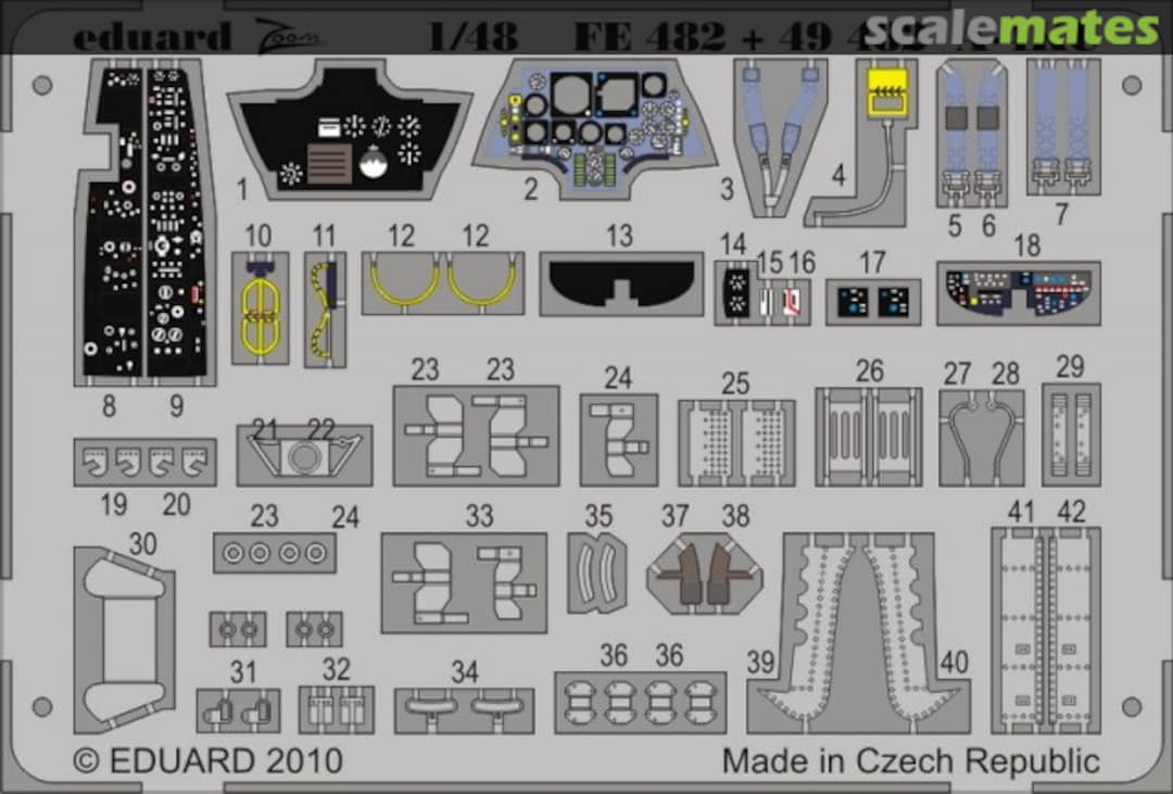 Boxart A-4KU Zoom FE482 Eduard