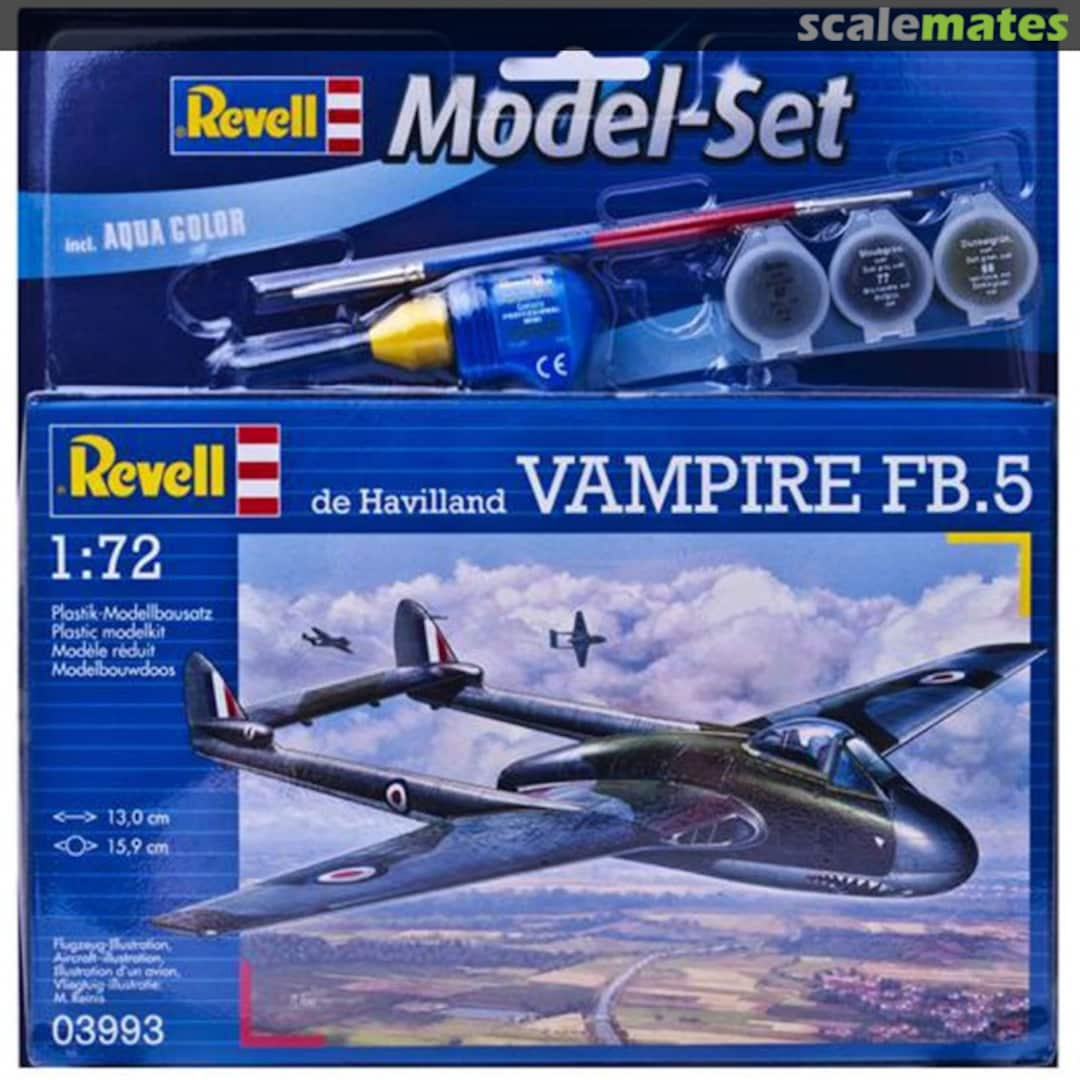 Boxart de Havilland Vampire FB.5 63993 Revell