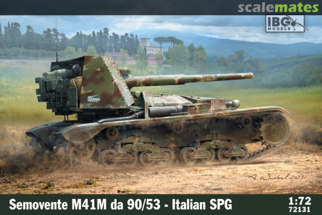 Boxart M41M Semovente da 90/53 72131 IBG Models