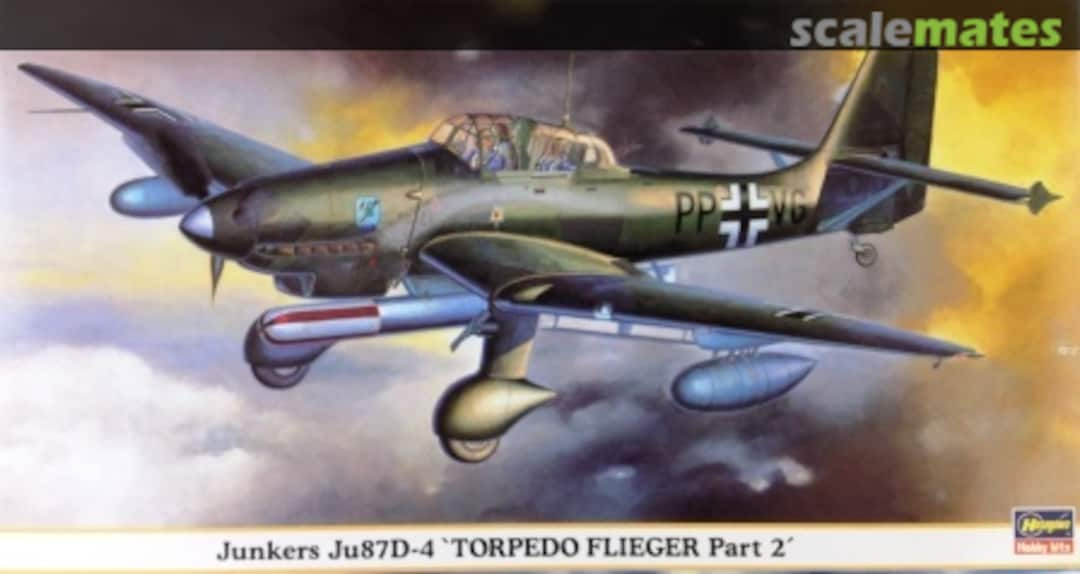 Boxart Junkers Ju 87D-4 Stuka `Torpedo Flieger Part 2´ 09348 Hasegawa