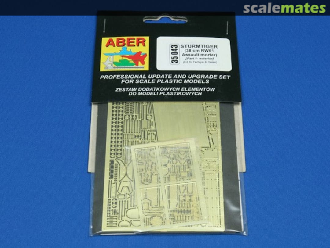 Boxart Sturmtiger 38 cm - Part 1 exterior 35043 Aber