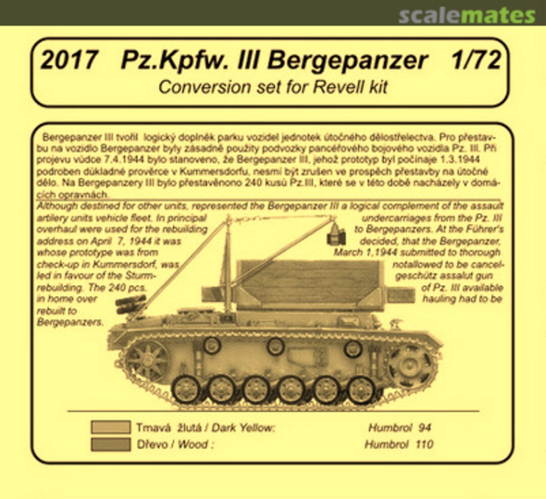 Boxart Pz.Kpfw. III Bergepanzer 2017 CMK