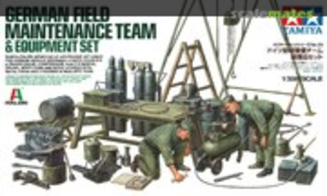 1:35 Field Maintenance Team &amp; Equipment Set (Tamiya 37023)