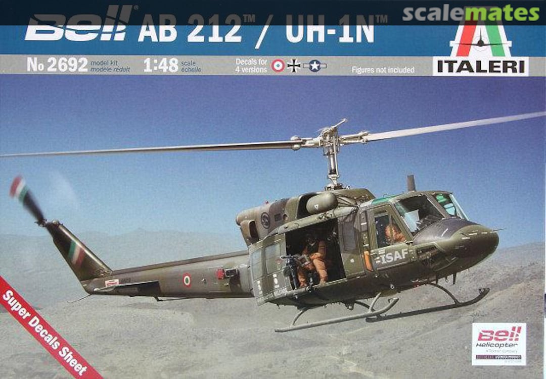 Boxart Bell AB 212/UH-1N 2692 Italeri