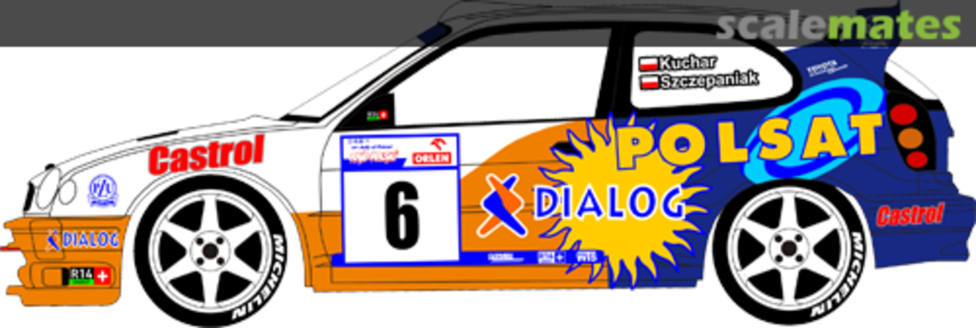 Boxart Toyota Corolla WRC (D1 SPORT) "POLSAT" 24039 MF-Zone