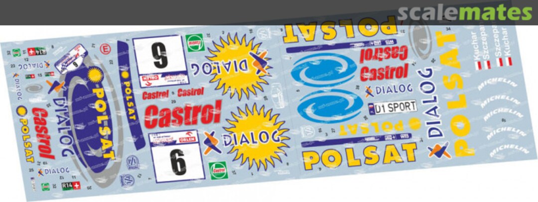 Contents Toyota Corolla WRC (D1 SPORT) "POLSAT" 24039 MF-Zone