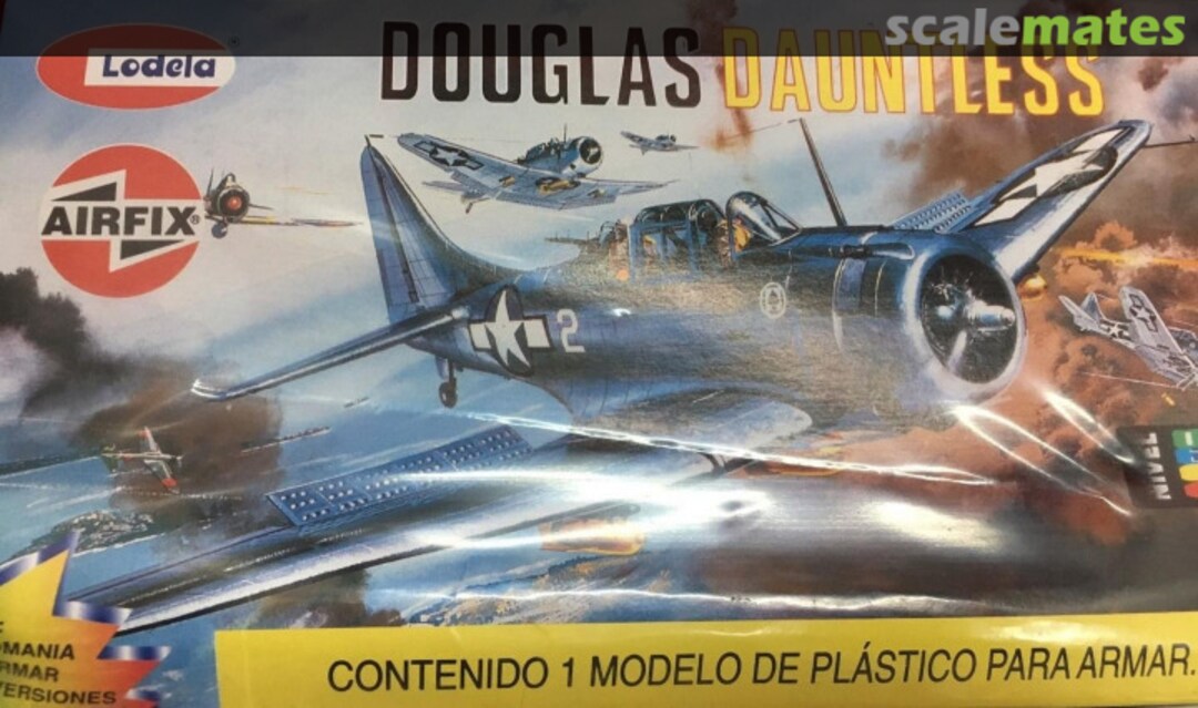 Boxart Douglas Dauntless 2022 Airfix/Lodela