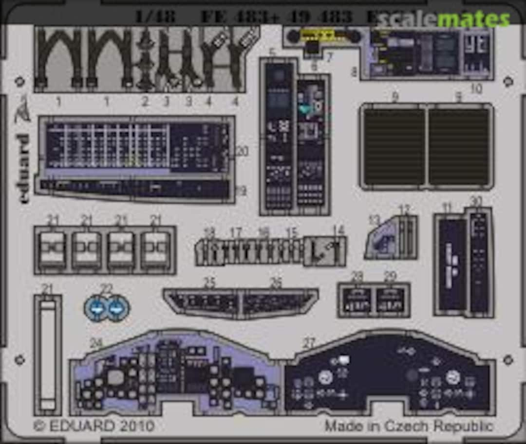 Boxart E-2C interior FE483 Eduard