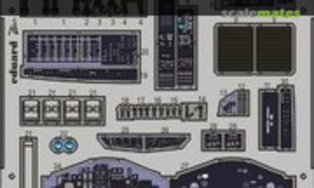 1:48 E-2C interior (Eduard FE483)