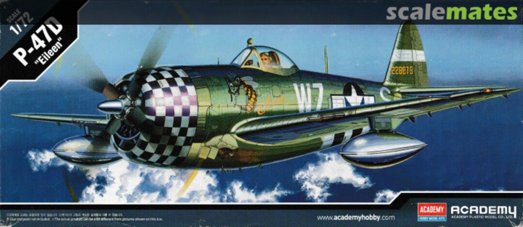 Boxart P-47D 12474 Academy