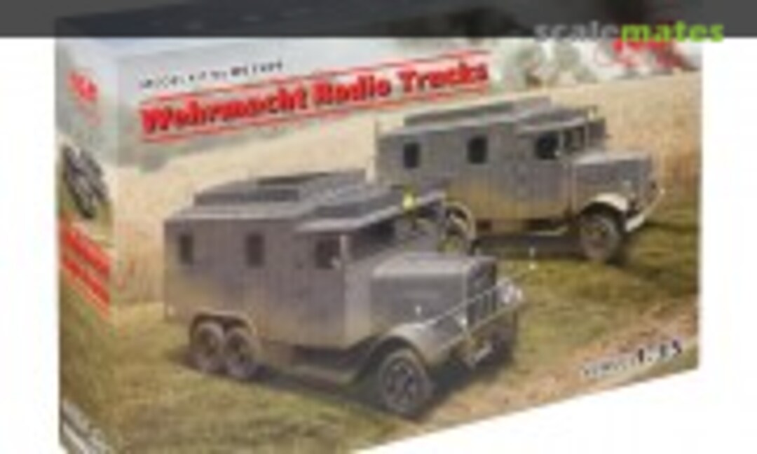 1:35 Wehrmacht Radio Trucks (ICM DS3509)