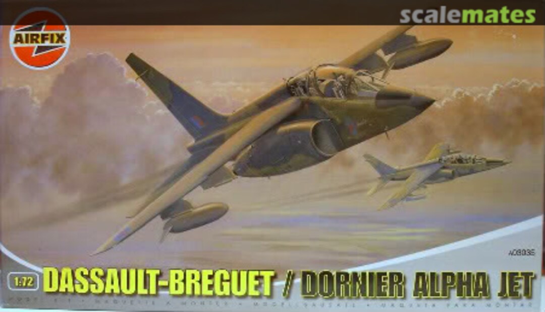 Boxart Dassault-Breguet/Dornier Alpha Jet A03035 Airfix