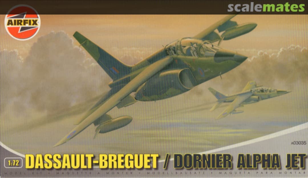 Boxart Dassault-Breguet/Dornier Alpha Jet A03035 Airfix