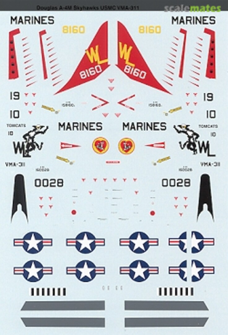 Boxart A-4M Skyhawks 72-849 SuperScale International