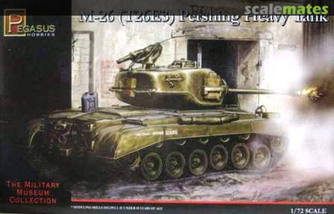 Boxart M-26 (T26E3) Pershing Heavy Tank 7505 Pegasus Hobbies