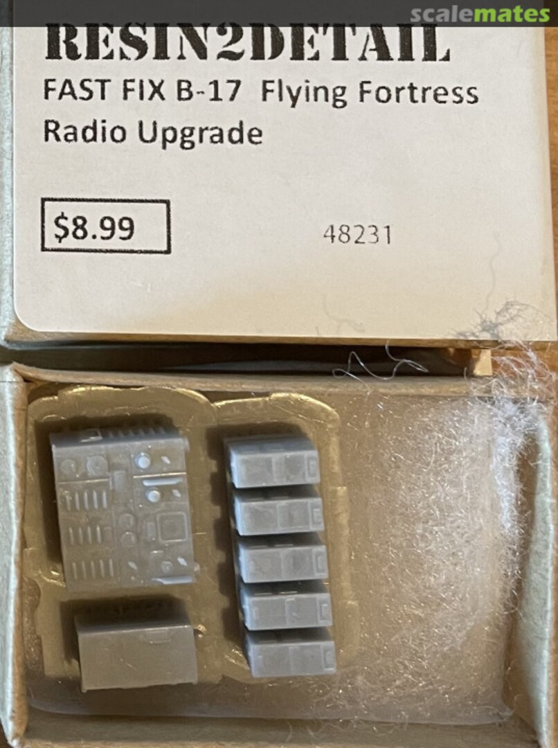 Boxart B-17 Flying Fortress Radio Upgrade 48231 RESIN2detail