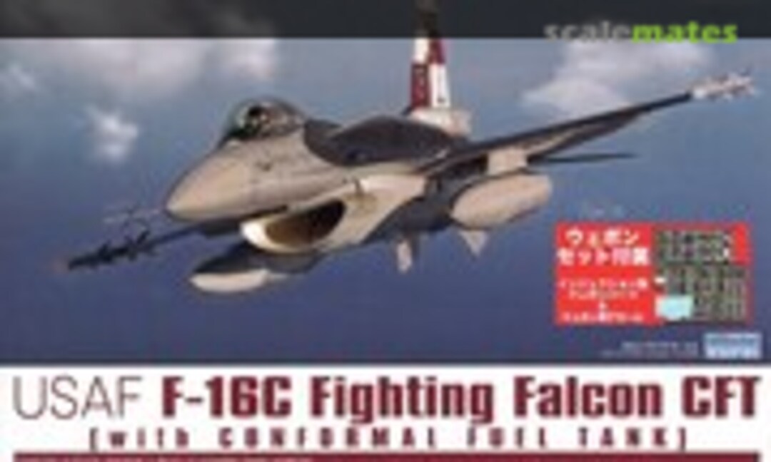 1:144 F-16C Fighting Falcon CFT (with Conformal Fuel Tank) (Platz PF-60SP)