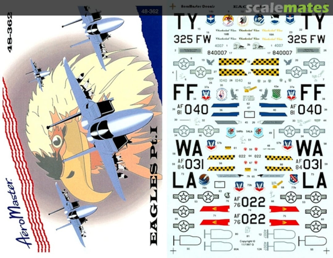 Boxart Eagles Pt. I 48-362 AeroMaster