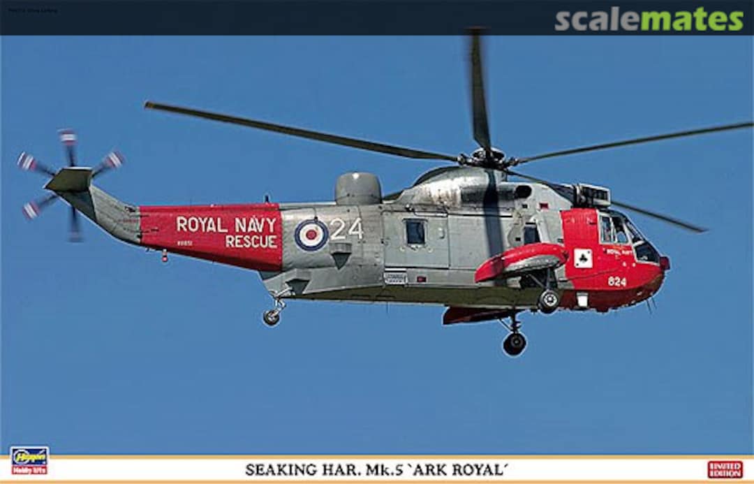 Boxart Sea King HAR. Mk.5 `Ark Royal´ 07339 Hasegawa