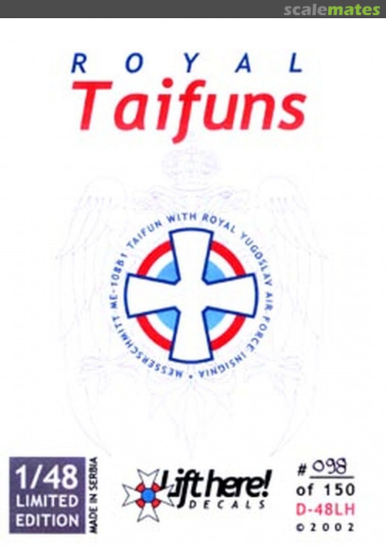 Boxart Royal Taifuns D-48LH Lift Here Decals