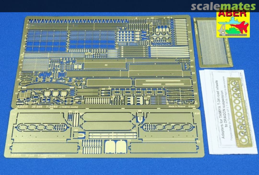 Contents T-34/85 (Tamiya) 35046 Aber