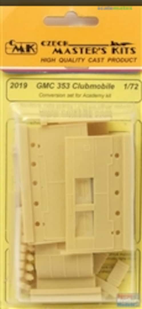 Boxart 2019 GMC 353 Clubmobile Conversion Set 2019 CMK