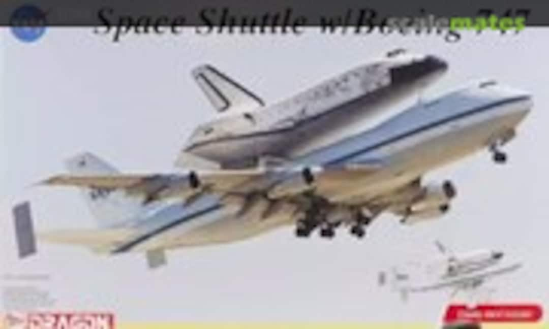 1:144 NASA Space Shuttle Discovery w/747-100 SCA (Dragon 14705)