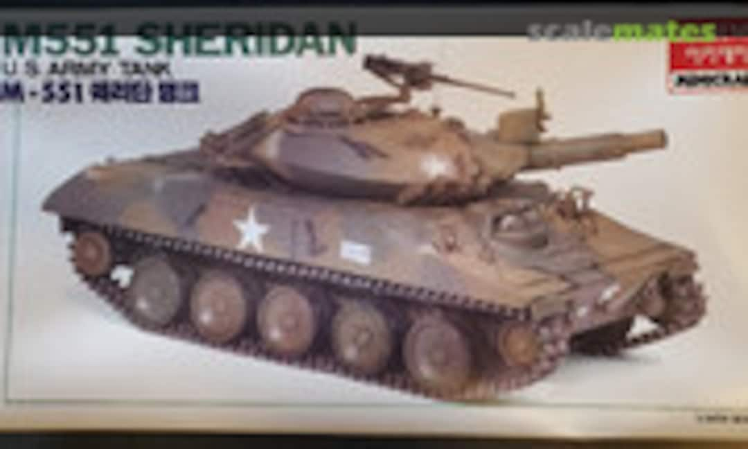 1:35 M551 Sheridan (Academy/Minicraft 1307)