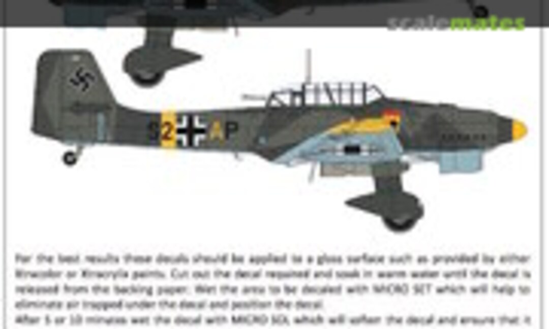 1:72 Junkers Ju 87B-1 'Stuka' (Xtradecal X72249)