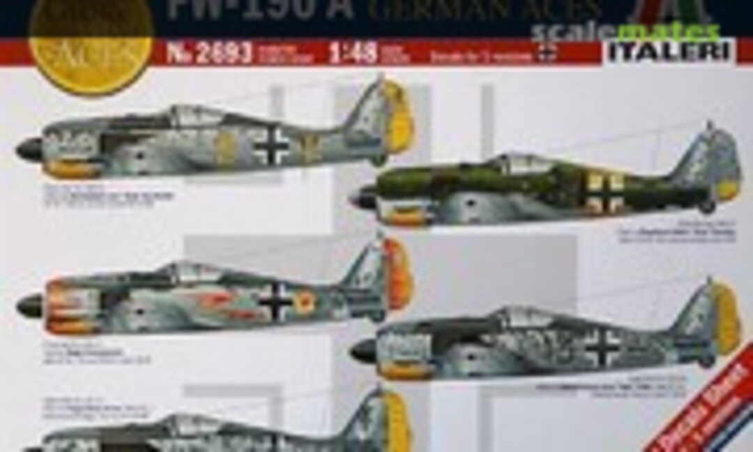 1:48 Fw-190 A German Aces (Italeri 2693)