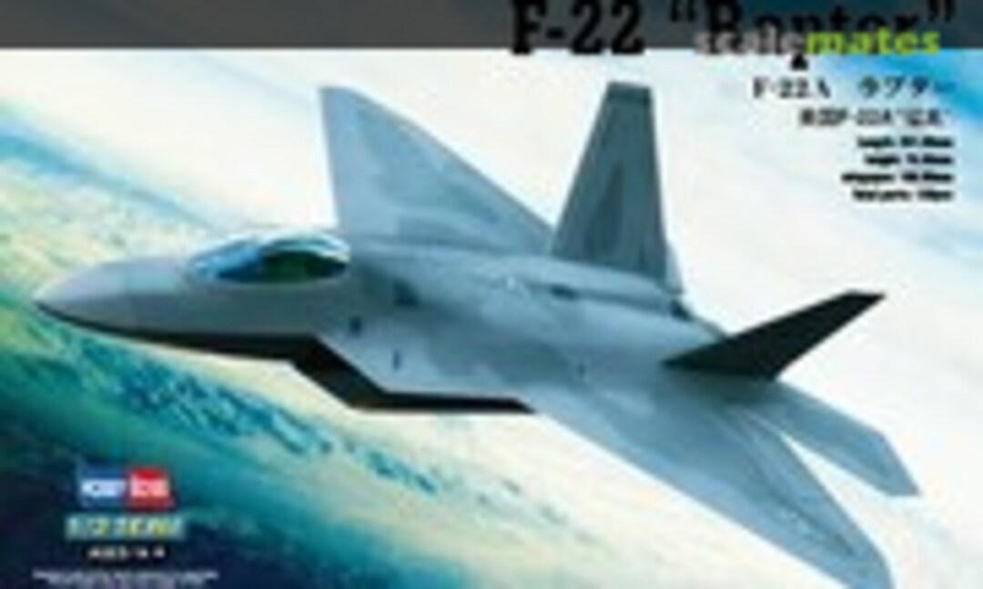 1:72 F-22 &quot;Raptor&quot; (HobbyBoss 80210)