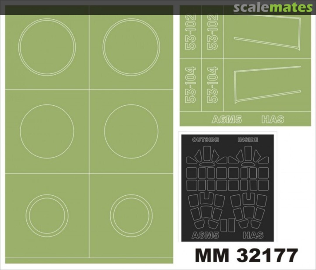 Boxart Mitsubishi A6M5 Zero MM32177 Montex