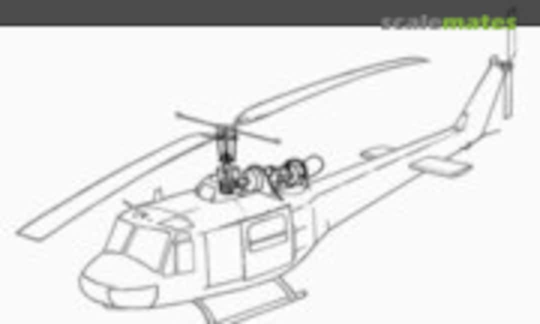 1:72 UH-1B - exterior set (CMK 7079)