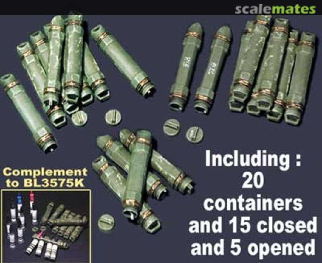 Boxart CONTAINER 120 MM AMMO - MBT Leclerc BL35083K Blast Models