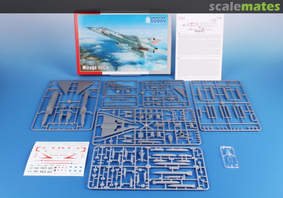 Contents Mirage IIICJ SH72352 Special Hobby