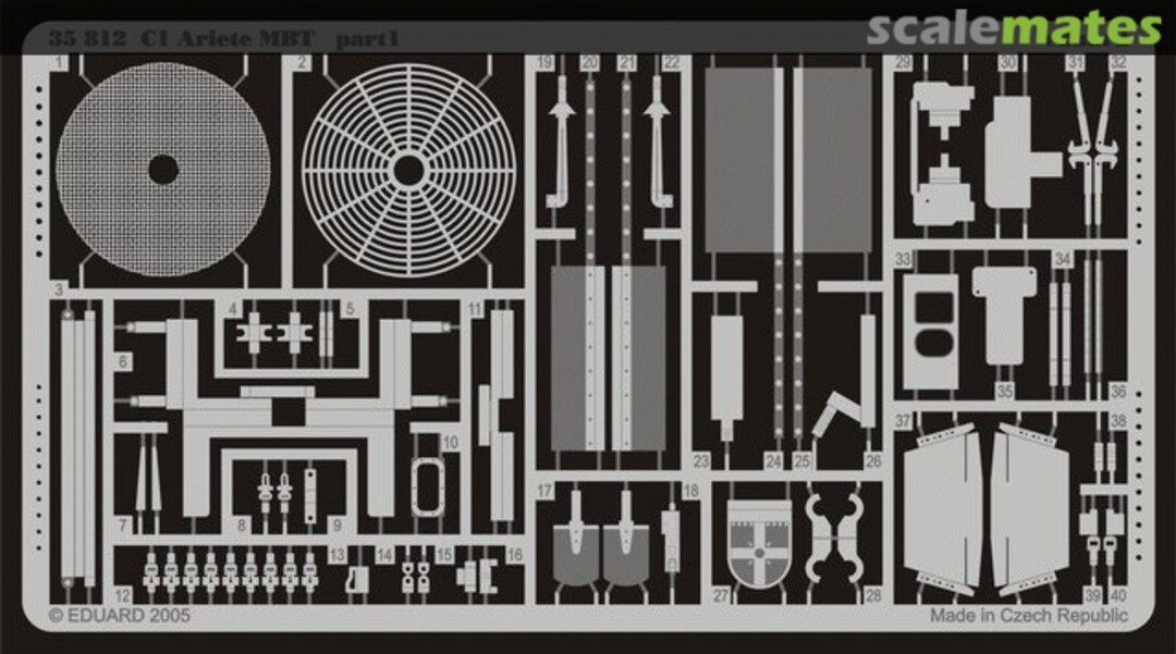 Boxart C1 Ariete MBT 35812 Eduard