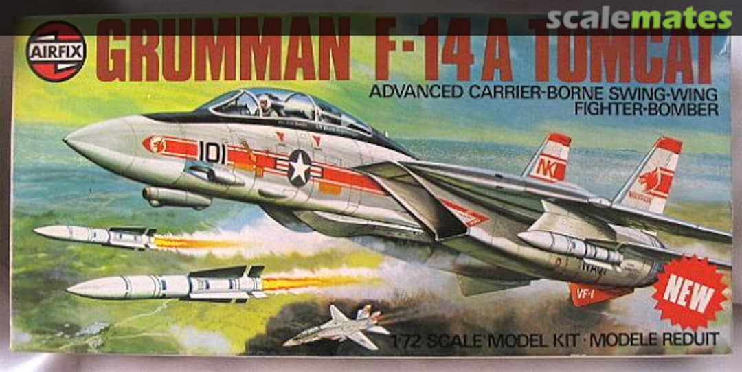 Boxart Grumman F-14A Tomcat 05013 Airfix