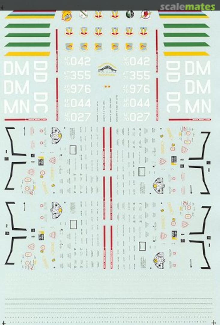 Boxart A-7D Corsair II 72-116 Microscale