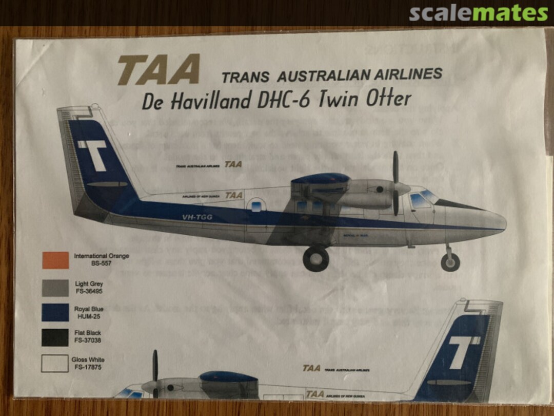 Boxart TAA TRANS AUSTRALIAN AIRLINES CDS-232 Underworld Decals