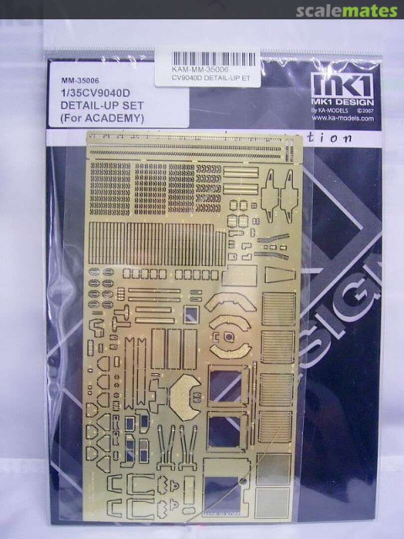 Boxart CV9040B Detail Up set MM-35006 MK1 Design