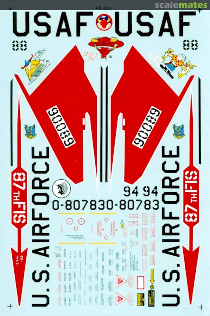 Boxart F-106A 48-0200 SuperScale International