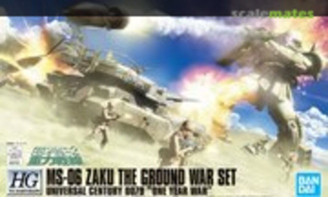 1:144 MS-06 Zaku The Ground War Set (Bandai Spirits 5062835)