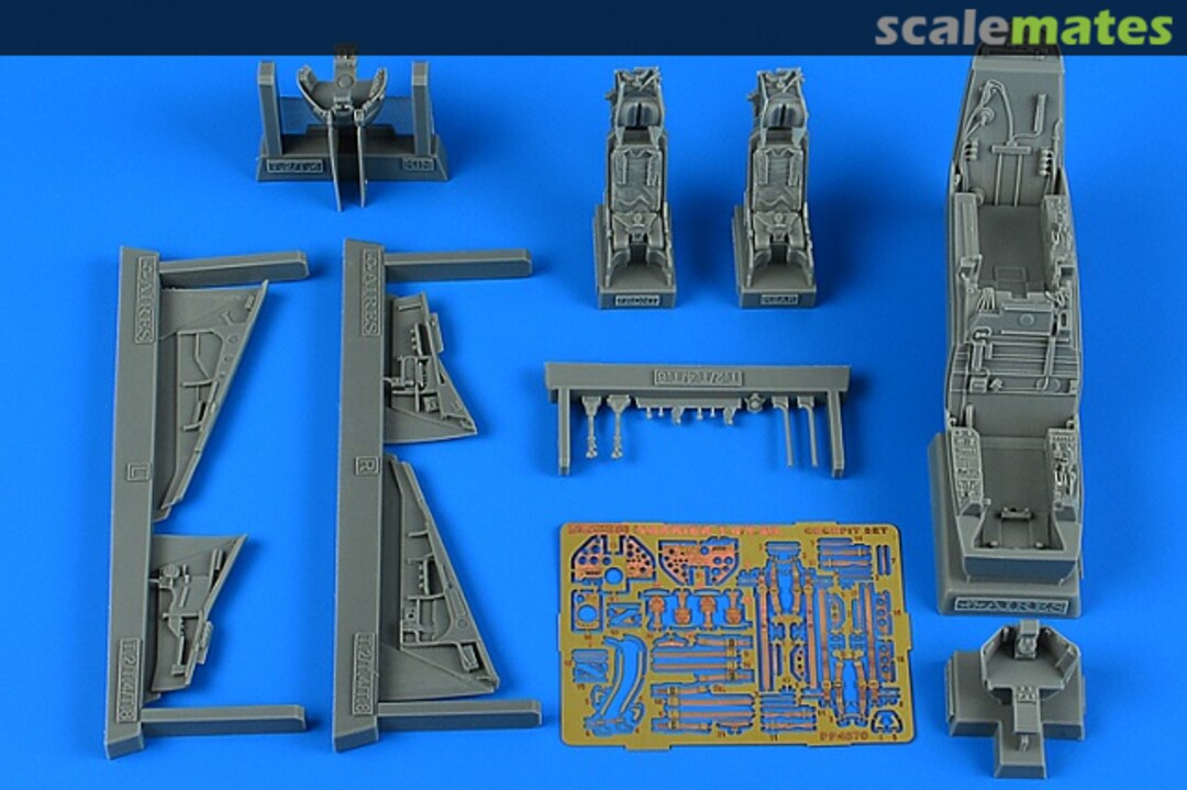 Boxart Harrier T.4/T.4A cockpit set 4870 Aires