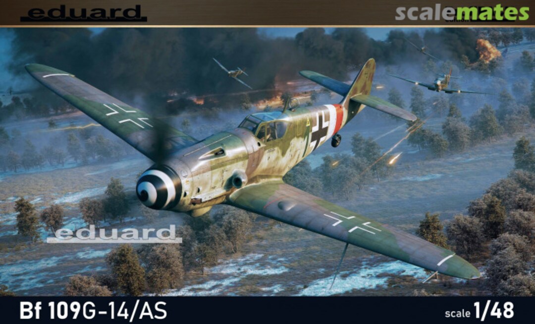 Boxart Bf 109G-14/AS 82162 Eduard