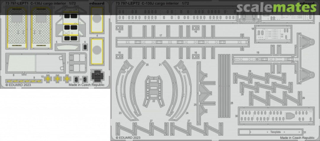 Boxart C-130J cargo interior 73797 Eduard