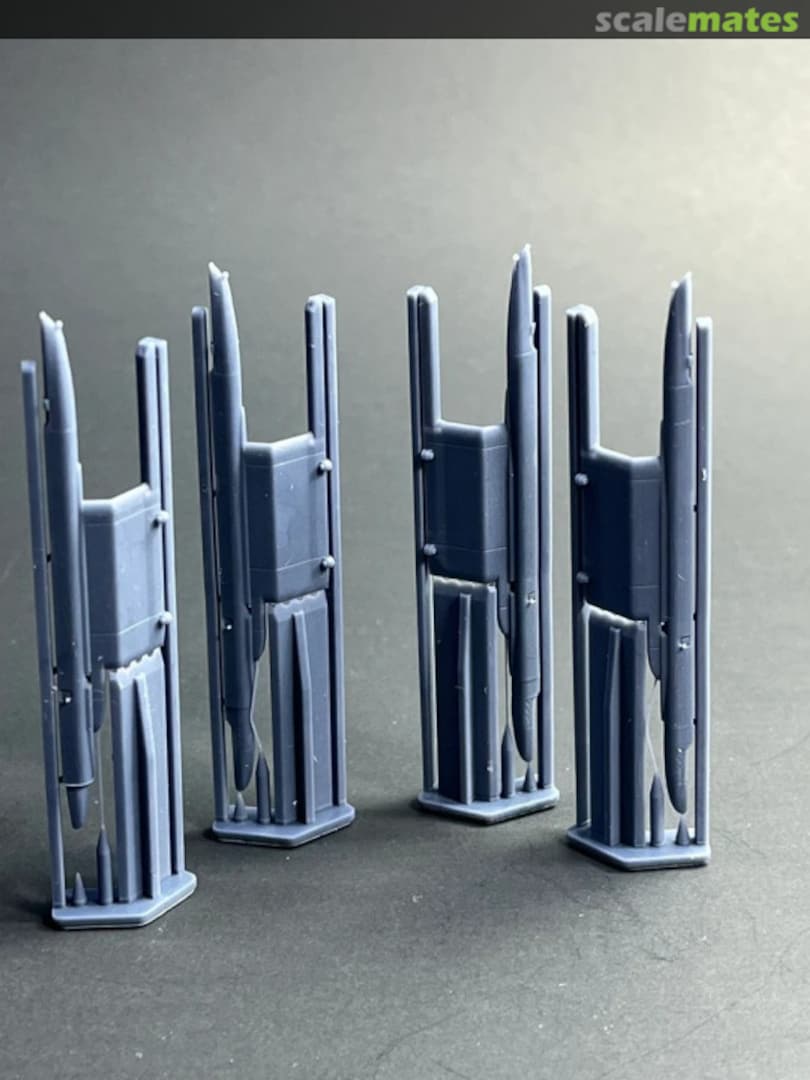 Boxart Python III Pylon adapter (F-15 Eagle) 48154 Phase Hangar Resin