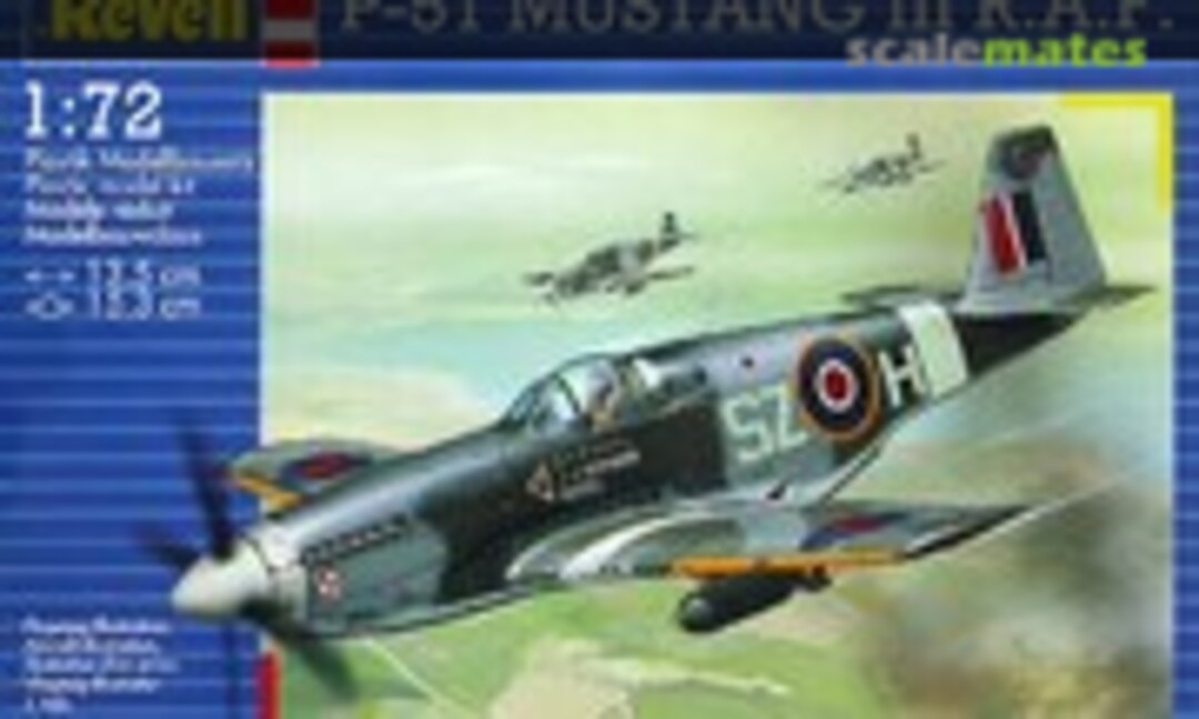 1:72 P-51 Mustang III R.A.F. (Revell 04167)