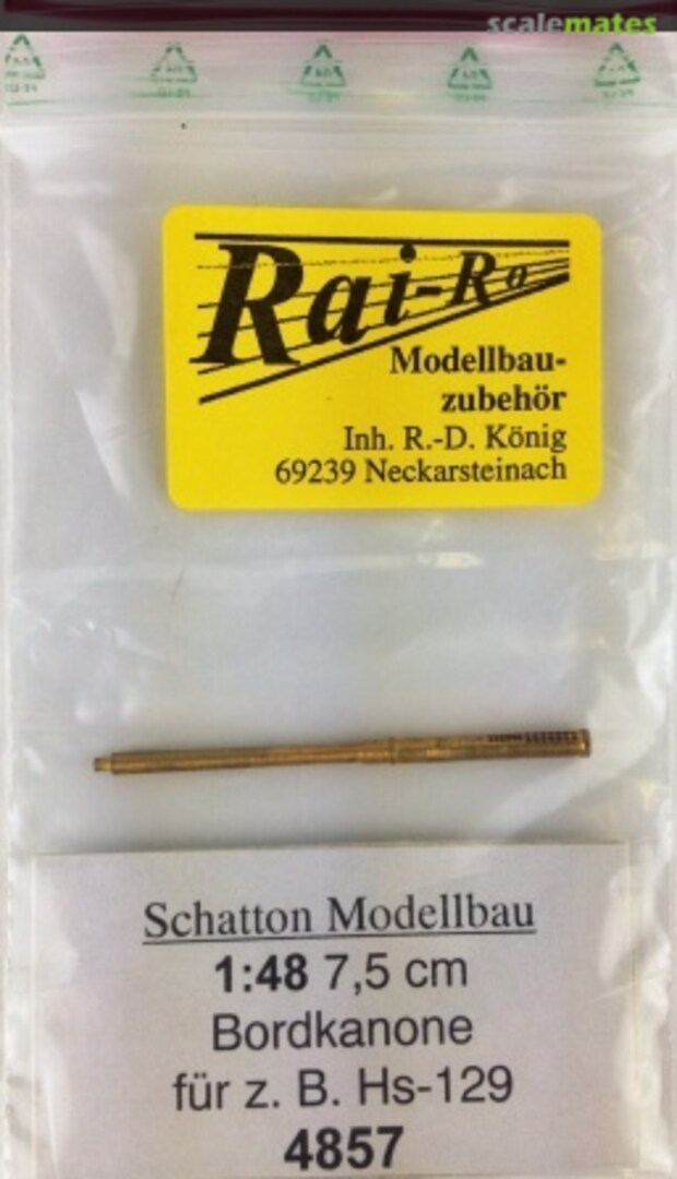 Boxart 7.5cm Bordkanone 4857 Schatton Modellbau