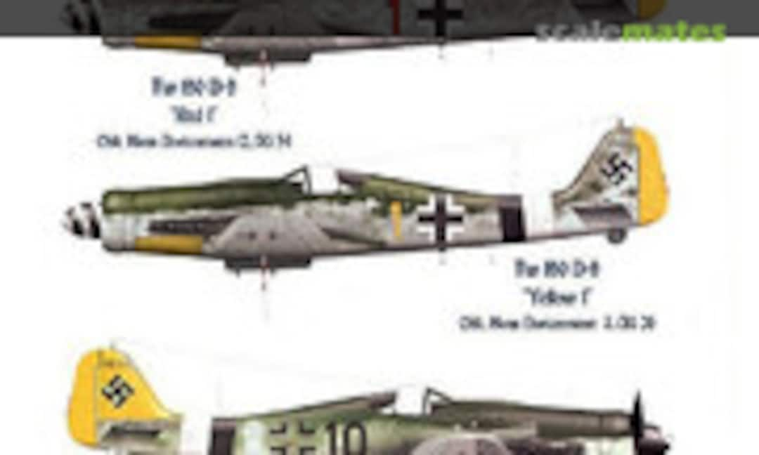 1:48 Yellow Tailed D-9s (Eagle Editions EagleCals EC48-21)