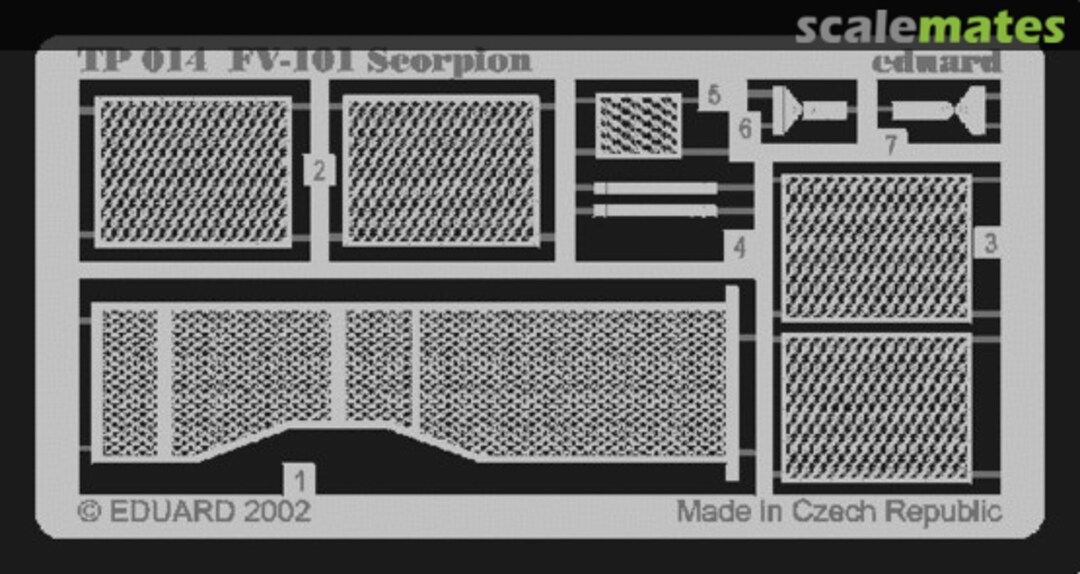 Boxart FV-101 Scorpion ZOOM TP014 Eduard